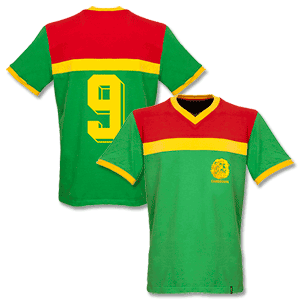 Copa 1989 Cameroon Retro Shirt   No 9