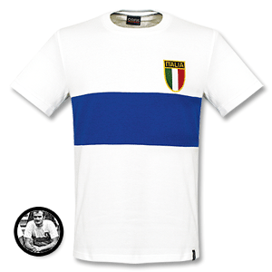 Copa Classic 1960and#39;s Italy Away shirt - blue stripe