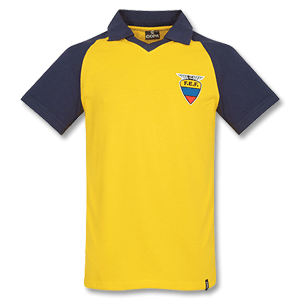 Copa Classic 1980and#39;s Ecuador Home Retro Shirt