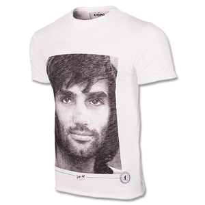George Best Portrait T-Shirt - White