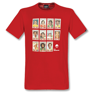 Copa Moustache Dream Team Basic Tee - Red