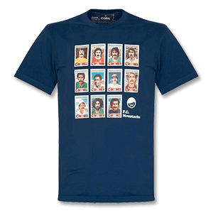 Moustache Dream Team T-Shirt - Navy