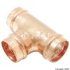 copper Solder Ring Fittings Equal Tee Connectors