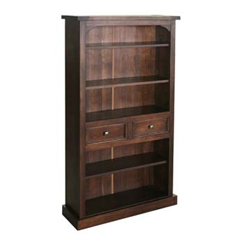 Carlos Tall Bookcase with 2 Drawers