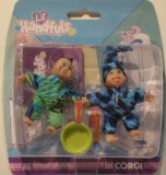 Lil Handfuls Joseph And Elizabeth Small Dolls ( about 2.5" inches tall) by Corgi