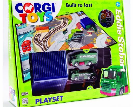 Corgi Toys Eddie Stobart Playset