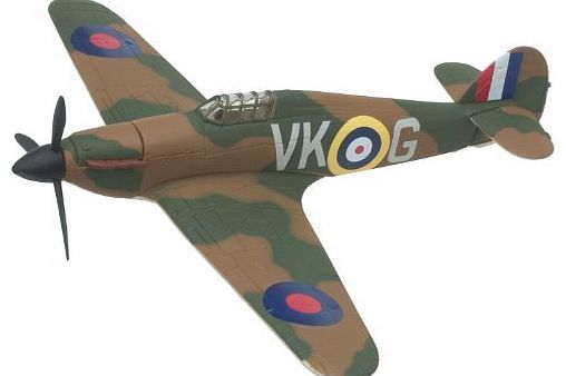 Corgi Toys WB99632 Warbird Hawker Hurricane MkI 1:72 Scale WWII Military Die Cast Aircraft