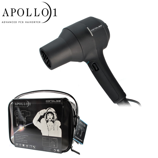 Apollo 2000 Watt Hairdryer (black)