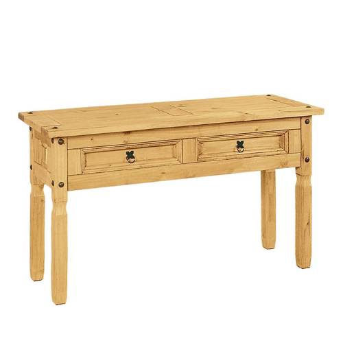Corona Mexican Pine Furniture Corona Pine Console Table