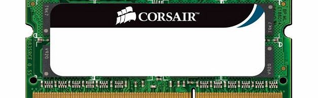 Corsair CMSO8GX3M1A1333C9 Value Select 8GB (1x8GB) DDR3 1333 Mhz CL9 Mainstream Notebook Memory Module
