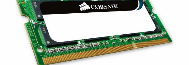 Corsair VS4GSDS800D2 Value Select 4GB (1x4GB) DDR2 800 Mhz CL5 200 Pin SODIMM Notebook Memory Module
