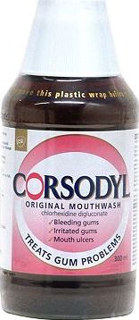 Corsodyl, 2041[^]10038056 Original Mouthwash - 300ml 10038056