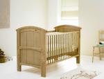 Country Pine Hogarth Cot Bed with Matress