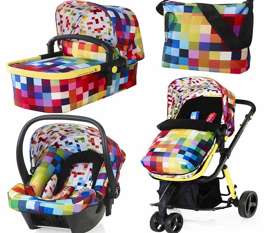 Giggle 2 Travel System Pixelate 2015