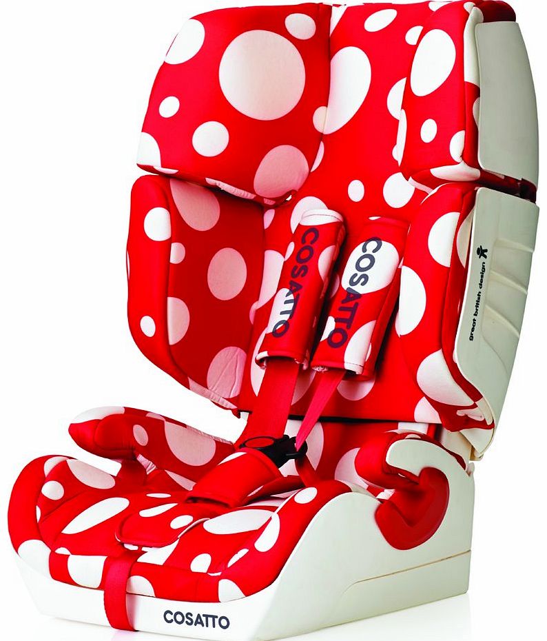 Scootle 123 Car Seat Red Bubble 2014