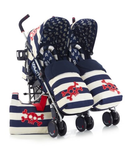 Supa Dupa Twin Stroller Special Edition (Ahoy There)