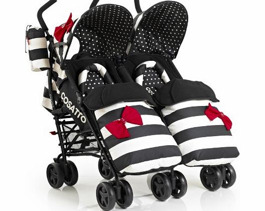 Cosatto Supa Dupa Twin Stroller Special Edition (Go Lightly)