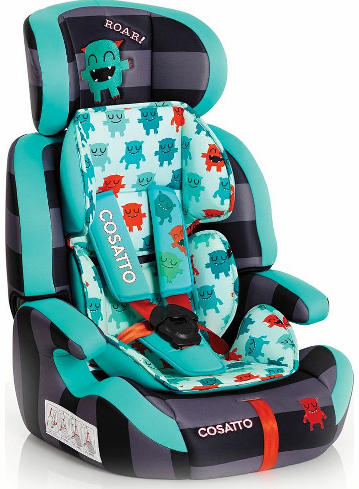 Zoomi 123 Car Seat Cuddle Monster 2014