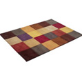 Colour Block Wool Rug - 160 x 221 cm