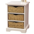 Cotswold Company Farmhouse 3 Drawer Chest-off white