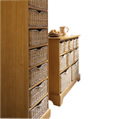 Cotswold Company Farmhouse 8 Drawer Tallboy - natural