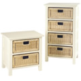 Cotswold Company Kentan 3-drawer chest - winter white stain