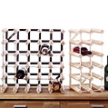 Cotswold Company Norfolk 15 Bottle Wine Rack - brown
