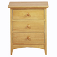 Cotswold Company Shaker Pair of 3-drawer chests