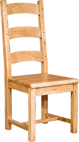 Oak Rectory Chairs - Pair