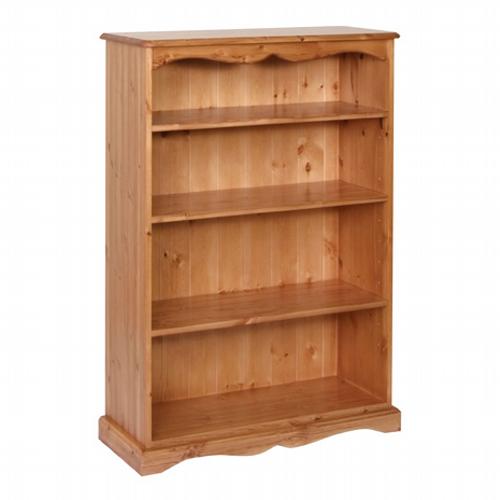 Cotswold Pine 4`Bookcase - 12`nd#39; Deep