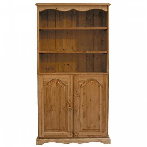 Country Pine Bookcases and Cupboard 5`