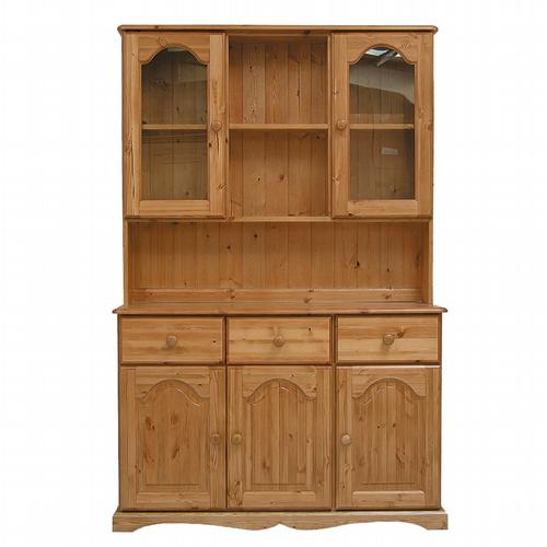 Cotswold Occasional Pine Furniture Country Pine Sideboard with Glazed Top 4`