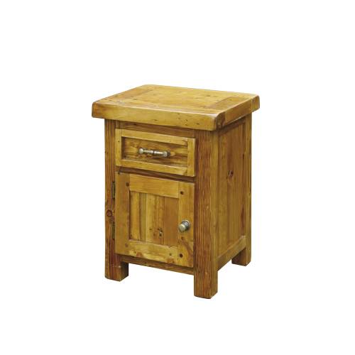Chunky Pine Left Hinged Bedside