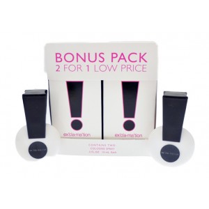 Exclamation Bonus Pack - 2 x 15ml Cologne