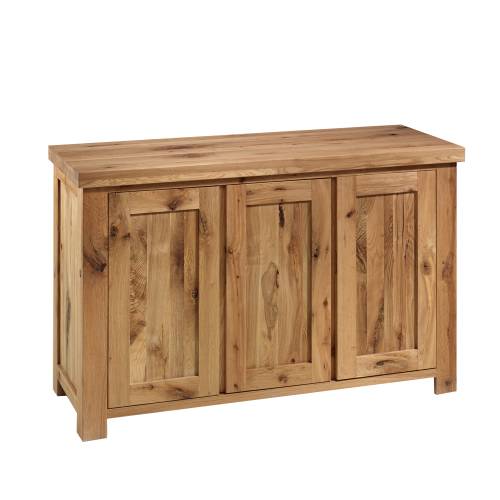 Country Oak Furniture Range Country Oak Sideboard - 3 Door