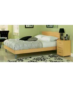 Coventry Double Bed with Memory Foam Mattress