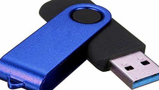 Covermason USB 3.0 Flash Drive Memory Thumb Stick Storage Pen Disk Digital U Disk (32GB, Blue)