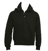 Black 1/4 Zip Sweatshirt with