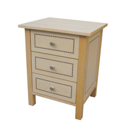 - Marlborough 3 Drawer Bedside Cabinet