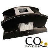 CQ Poker CQ Leather Effect Automatic Card Shuffler