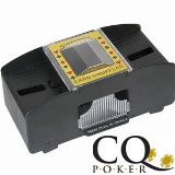 CQ Poker CQ Standard Automatic Card Shuffler - Shuffles Up to 2 Decks