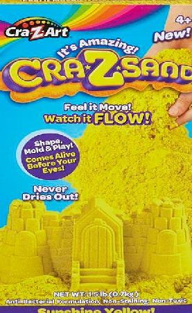 Cra Z Sand Cra-z-sand 1.5lb Box Set - Sunshine Yellow