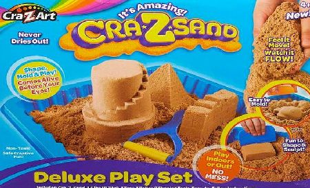 Cra Z Sand Cra-z-sand Deluxe Playset - Sandtastic Tan