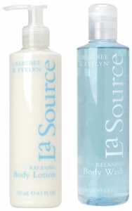 CRABTREE and EVELYN LA SOURCE BODYCARE DUO