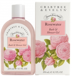 CRABTREE and EVELYN ROSEWATER BATH and SHOWER
