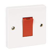 CRABTREE Cooker Switch 1G 45A