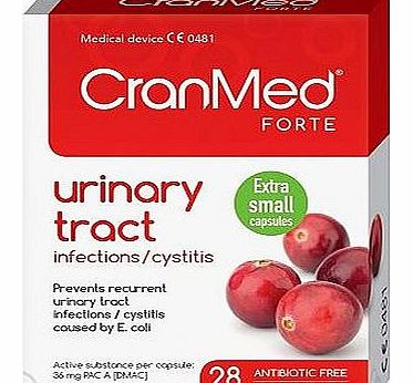 Cranmed Forte Prevention 28 Capsules - One a day