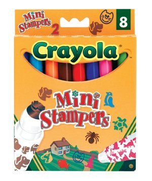 Crayola Animal Mini Stampers (8 Pack)