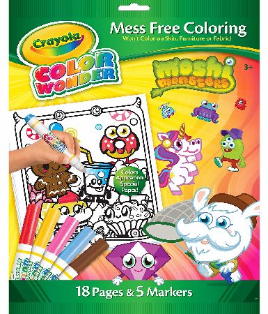 Crayola Colour Wonder Moshi Monsters