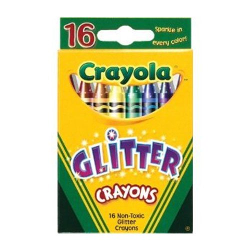 Glitter Crayons 16-Pack